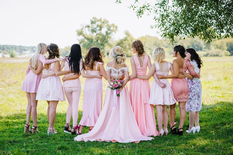 Chic bridesmaid dresses